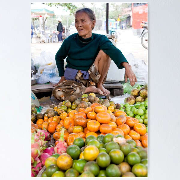 Vista previa del artículo con la obra «Fruit Vendor», diseñado y vendido por phil decocco.