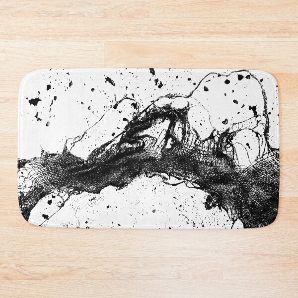 Item preview, Black and white abstract textiles photographic design designed and sold by ZebEddy.