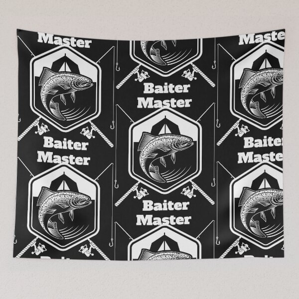 Item preview, Master Baiter, Humor Fishing Slogan, Fisherman Fishing Lovers designed and sold by treasures83.