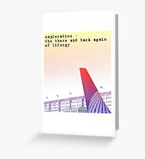 flight Greeting Card