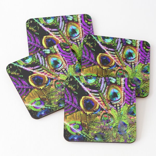 Item preview, Street Mosaic Freetown Christiania Denmark Peacock designed and sold by squigglemonkey.