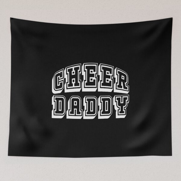 Item preview, Cheer Daddy Cheerleading design for Proud Cheerleader Dad designed and sold by nikkidawn74.