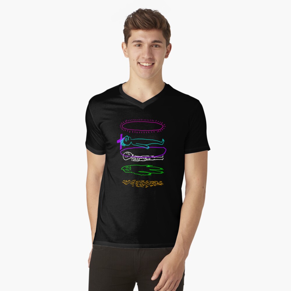Item preview, V-Neck T-Shirt designed and sold by MisterISK.