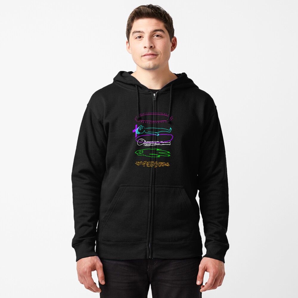 Item preview, Zipped Hoodie designed and sold by MisterISK.