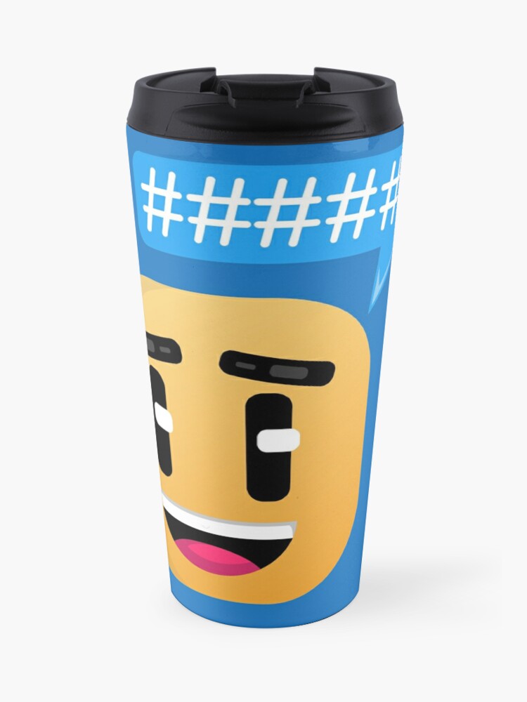 Roblox Head With Travel Mug By Nesterblox Redbubble - roblox cup