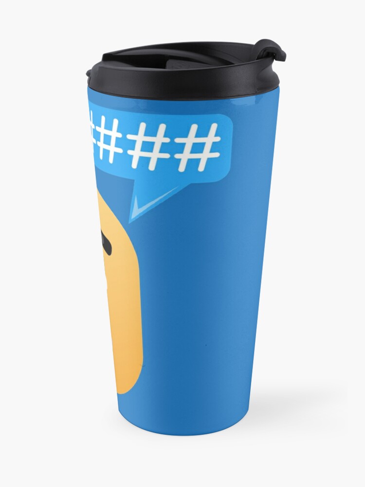 Roblox Head With Travel Mug By Nesterblox Redbubble - roblox starbucks cup