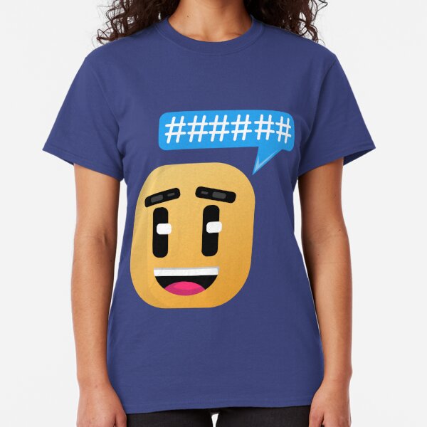 Roblox Head T Shirts Redbubble - roblox oof head sans long sleeve t shirt by chocotereliye