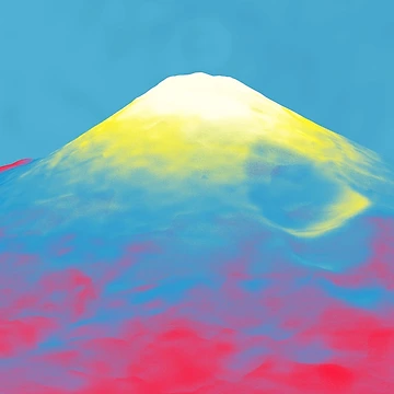 Artwork thumbnail, Mount Fuji by RAPHAEL ESCAMILLA