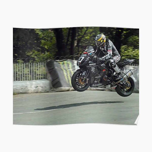 guy martin Isle of Man TT 2011 Poster