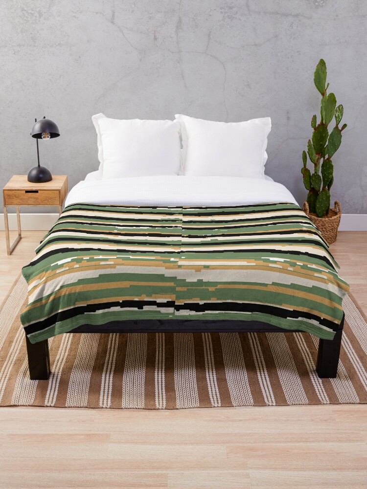 Army Green Throw Blanket By Mereset Redbubble