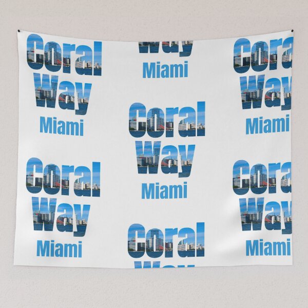 Item preview, Coral Way Miami, United States, Country Tourist Gifts designed and sold by treasures83.