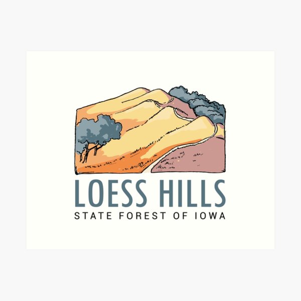 Item preview, Loess Hills State Forest designed and sold by NaomiFriend.