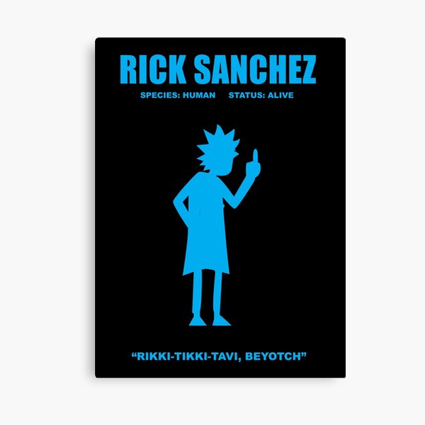 Rick and Morty Canvas Print