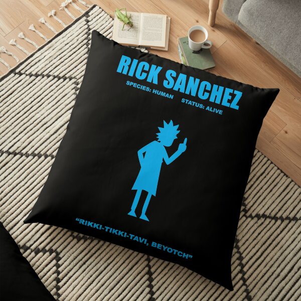 Rick and Morty Floor Pillow