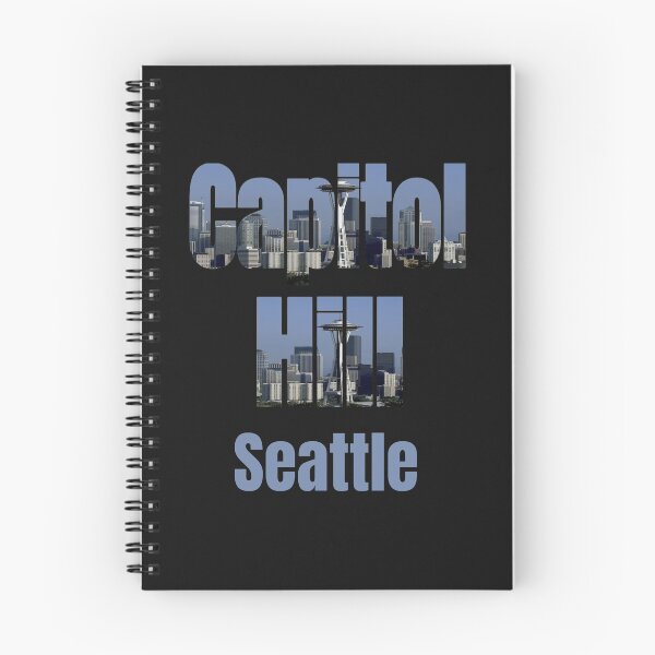 Item preview, Seattle Skyline, Capitol Hill Neighborhood, Capitol Hill Seattle City designed and sold by treasures83.