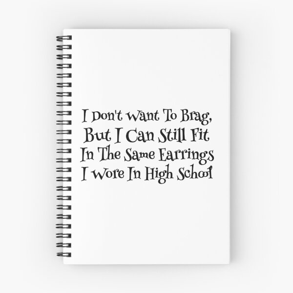 Item preview, I Don't Want To Brag Sarcasm High School Earrings Sarcastic Confession Gifts designed and sold by treasures83.
