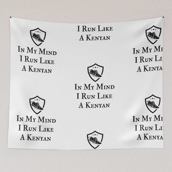 Item preview, In My Mind I Run Like A Kenyan, Funny Running Sports Athletic Gifts designed and sold by treasures83.