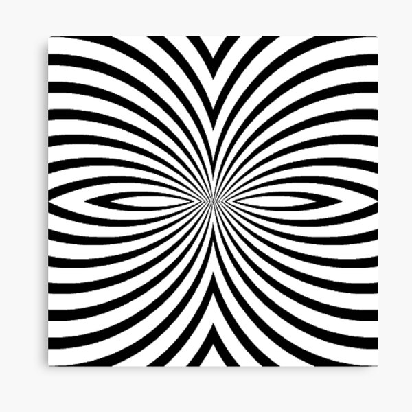 Optical Illusion Canvas Print
