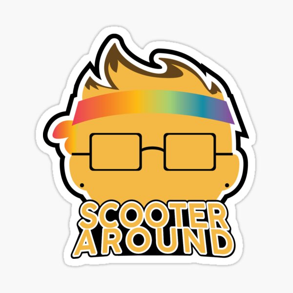 Item preview, ScooterAround Merch! designed and sold by ScooterAround.