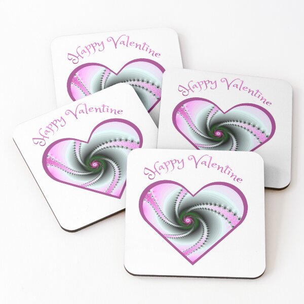 Item preview, Happy valentine with heart and love designed and sold by BrunoWeicker.