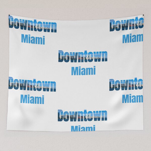 Item preview, Downtown Miami, United States, Country Tourist Gifts designed and sold by treasures83.