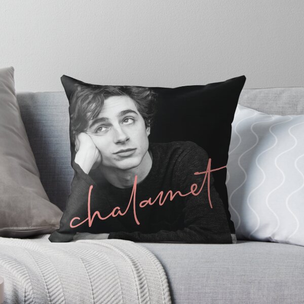 Chalamet | Awesome Merch of Timothee Chalamet Throw Pillow