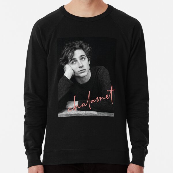 Chalamet, Awesome Merch of Timothee Chalamet Lightweight Sweatshirt