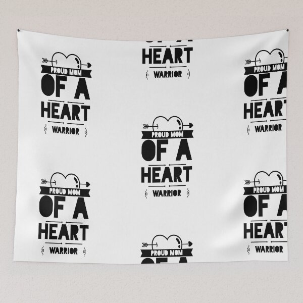 Item preview, Proud Mom Of A Heart Warrior, CHD, Heart Disease Awareness Gifts designed and sold by treasures83.