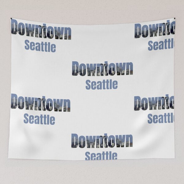Aperçu de l'œuvre Seattle Skyline, Downtown Neighborhood, Downtown Seattle City créée et vendue par treasures83.