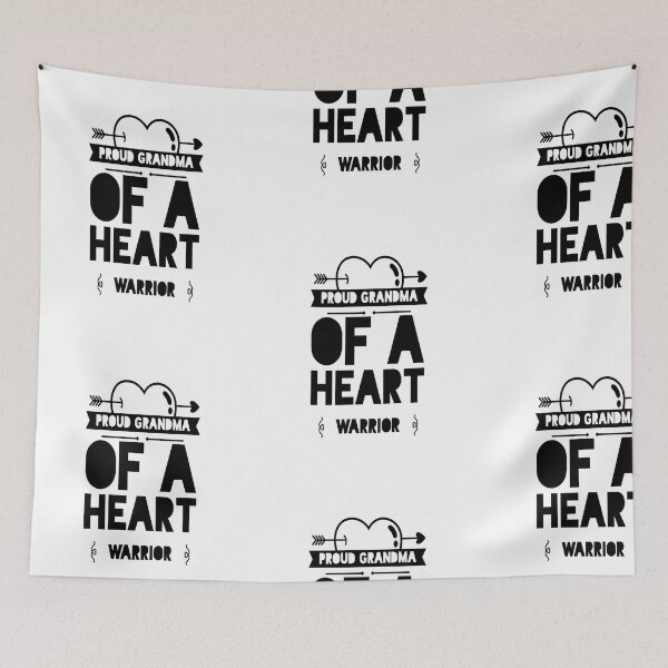 Item preview, Proud Grandma Of A Heart Warrior, CHD, Heart Disease Awareness Gifts designed and sold by treasures83.