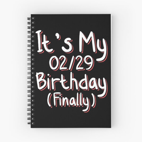 Item preview, It's My Birthday, 29th February Leap Day, Leap Year designed and sold by marosharaf.
