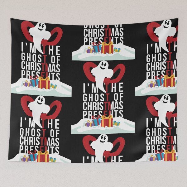 Item preview, I'm A Ghost of Christmas Present, Halloween, Christmas Ghost Santa designed and sold by treasures83.