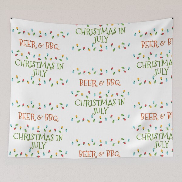 Item preview, Beer And BBQ Christmas In July Gift designed and sold by treasures83.