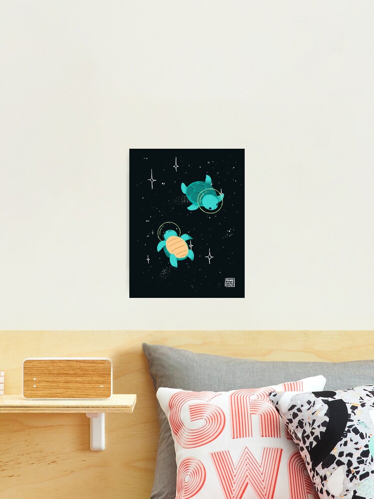 Thumbnail 2 of 3, Photographic Print, Space Turtles designed and sold by Vierkant.