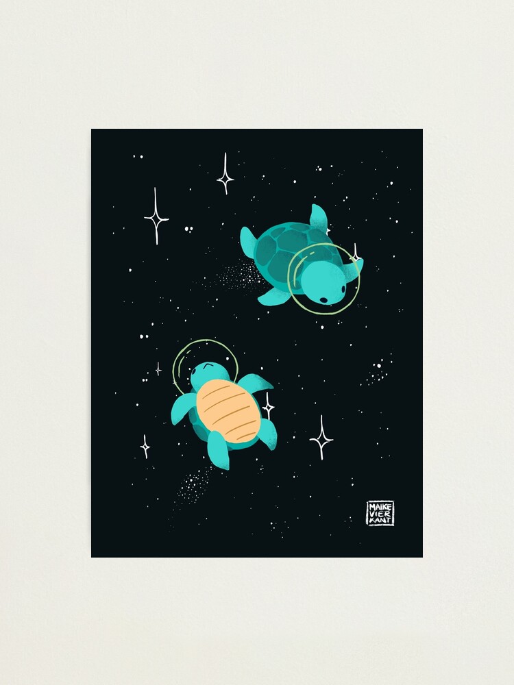 Alternate view of Space Turtles Photographic Print
