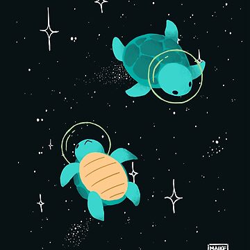 Artwork thumbnail, Space Turtles by Maike Vierkant - Connecting the Cute and the Nerdy