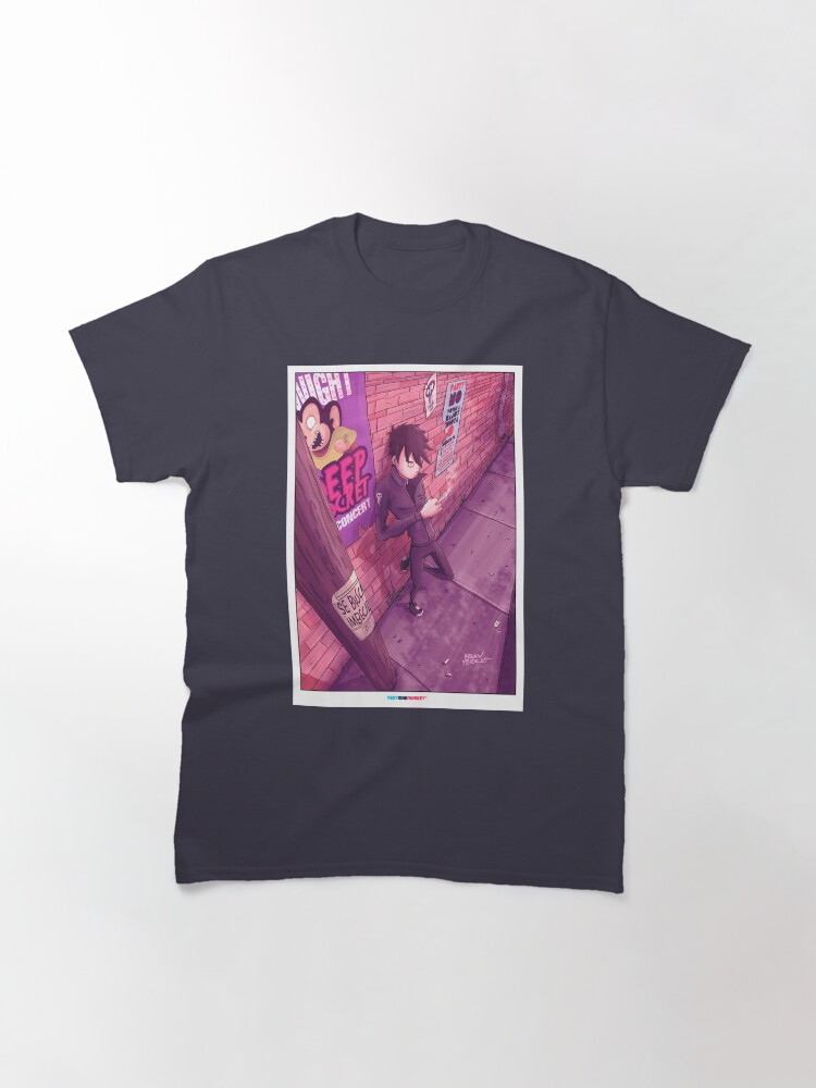 Vista alternativa de Camiseta clásica The Wall by Fran Ferriz