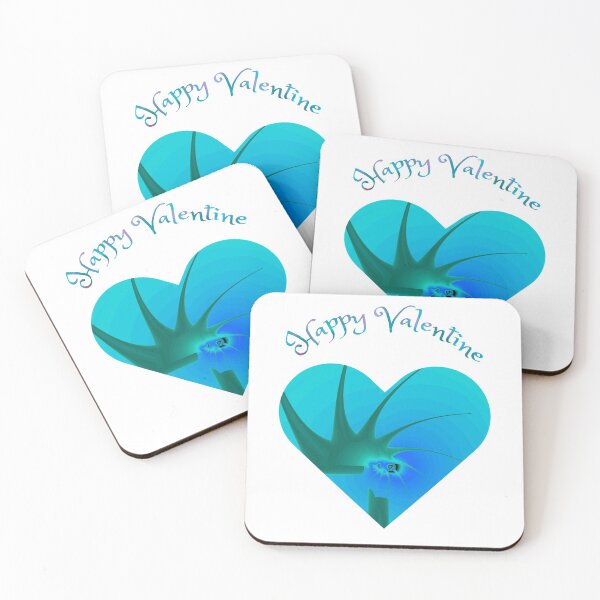 Item preview, Happy Valentine Fractal Design Heart and Love and Valentine's Day designed and sold by BrunoWeicker.