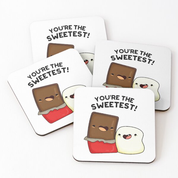 Item preview, You're The Sweetest Funny Dessert Puns  designed and sold by punnybone.