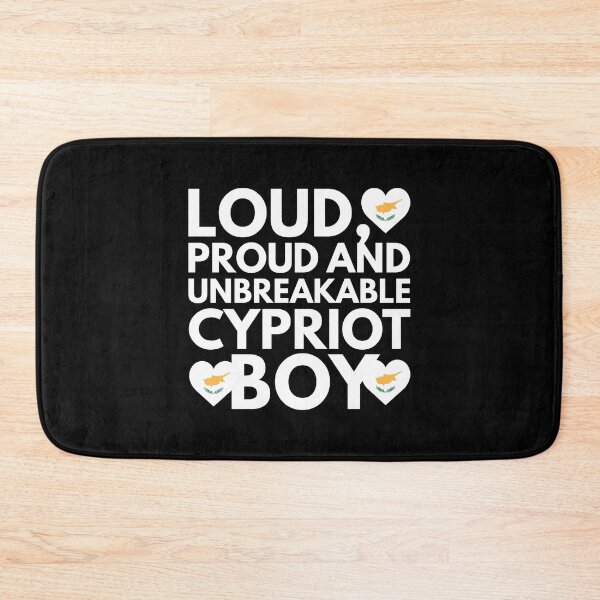Item preview, I am Cypriot Boy Loud, Proud and Unbreakable designed and sold by HelloFromAja.
