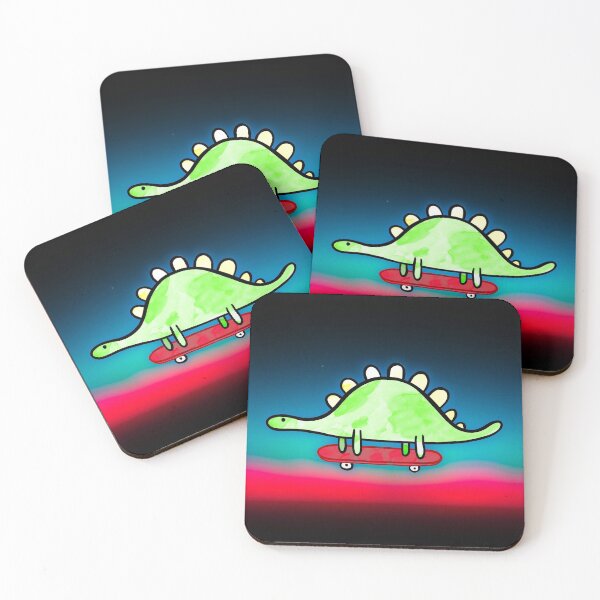 Item preview, Skateboard Dinosaurs - Skating Brontosaurus designed and sold by RAWWR.