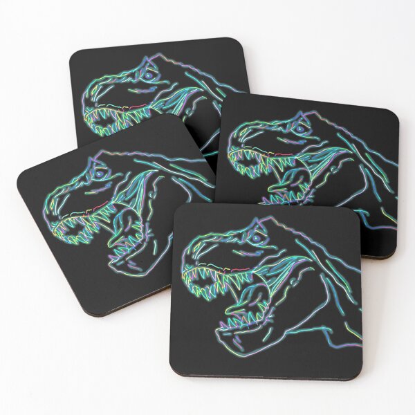 Item preview, Neon T-Rex designed and sold by KaiLietge.