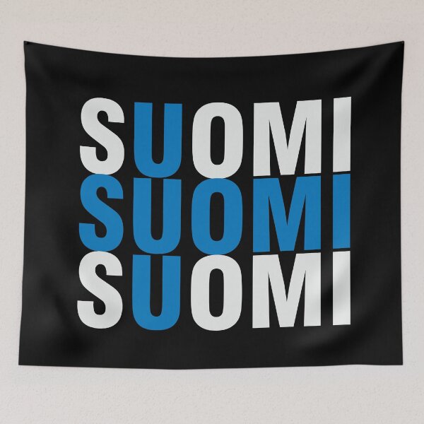 Item preview, Suomi - Finland flag designed and sold by Urosek.