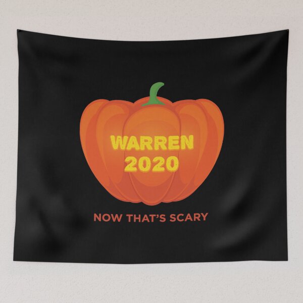 Item preview, Warren 2020 Now That's Scary Republican Halloween graphic designed and sold by jakehughes2015.