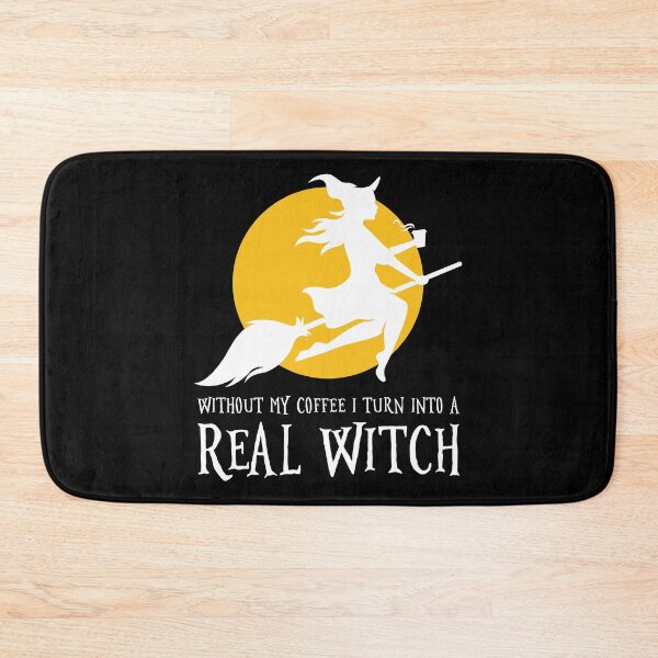 Item preview, Without My Coffee I Turn Into A Real Witch Funny Halloween product designed and sold by jakehughes2015.