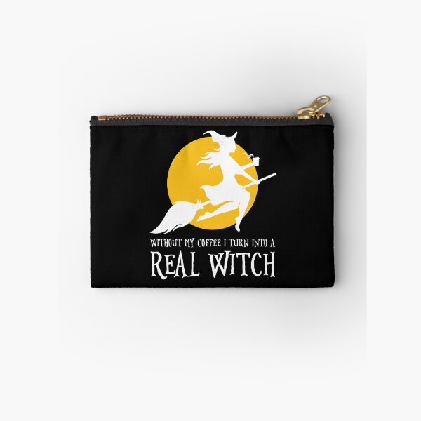 Item preview, Without My Coffee I Turn Into A Real Witch Funny Halloween product designed and sold by jakehughes2015.