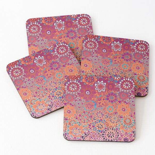 Item preview, Psychedelic Ombre Flower Doodle designed and sold by micklyn.