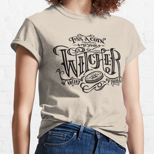  oh vallée d'abondance!

Montrez votre amour pour votre Witcher local en portant ce t-shirt avec la mélodie attachante de Jaskier dans la nouvelle série Witcher Netflix. Disponible en noir ou blanc! T-shirt classique