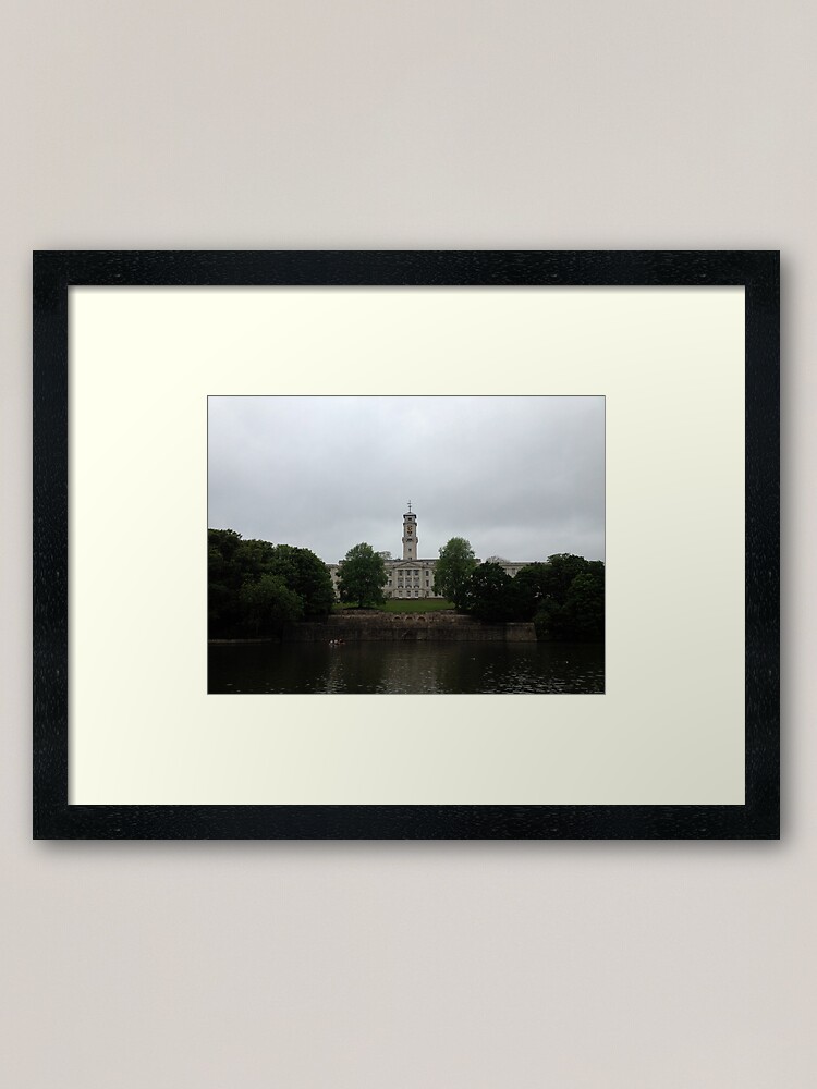 Alternate view of Nottingham University - Trent Building Framed Art Print