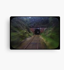 Light at the end of the tunnel Canvas Print
